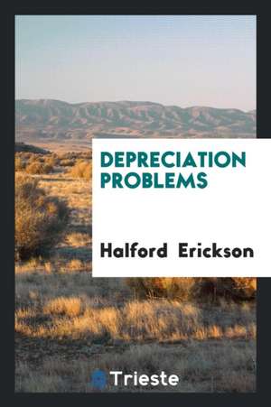 Depreciation Problems de Halford Erickson