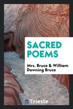 Sacred Poems de Mrs Bruce