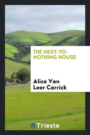 The Next-To-Nothing House de Alice Van Leer Carrick