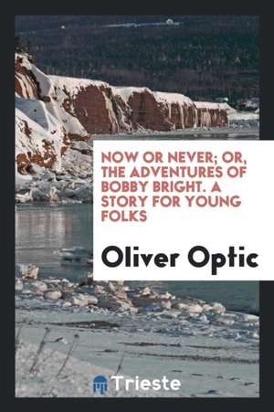 Now or Never; Or, the Adventures of Bobby Bright. a Story for Young Folks de Oliver Optic