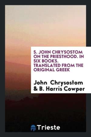 On the Priesthood de John Chrysostom