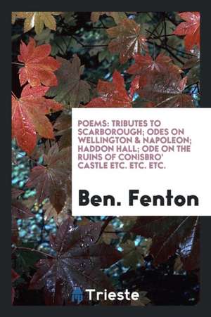 Poems ... de Ben Fenton