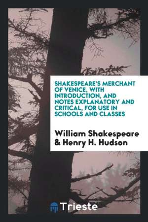 Shakespeare's Merchant of Venice de William Shakespeare