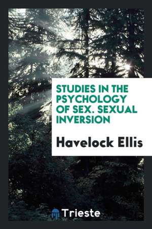 Studies in the Psychology of Sex. V.3, 1904 de Havelock Ellis