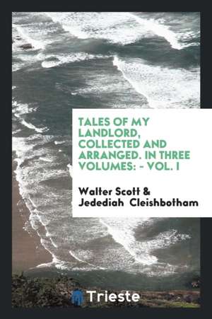 Tales of My Landlord de Sir Walter Scott