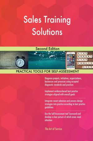 Sales Training Solutions Second Edition de Gerardus Blokdyk