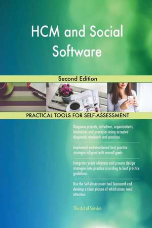 HCM and Social Software Second Edition de Gerardus Blokdyk
