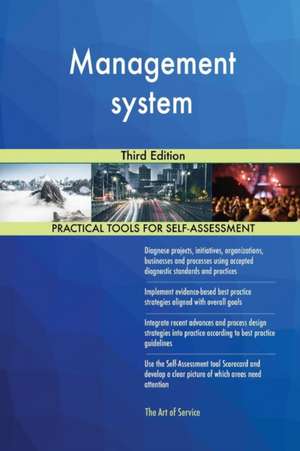 Management system Third Edition de Gerardus Blokdyk