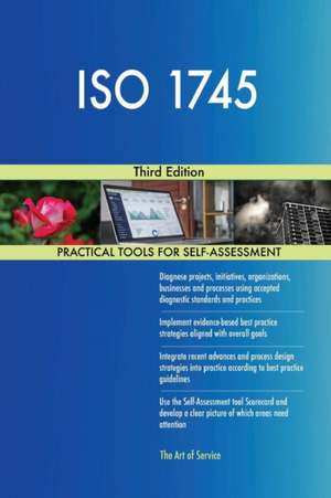 ISO 1745 Third Edition de Gerardus Blokdyk