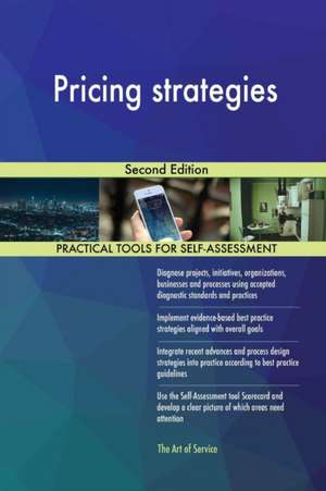 Pricing strategies Second Edition de Gerardus Blokdyk