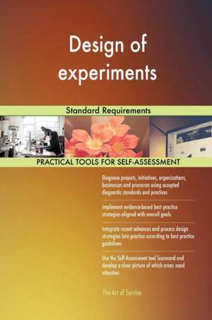 Design of experiments Standard Requirements de Gerardus Blokdyk