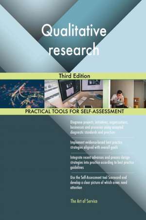 Qualitative research Third Edition de Gerardus Blokdyk