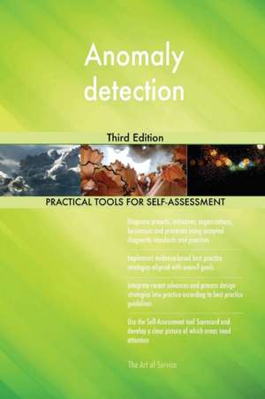 Anomaly detection Third Edition de Gerardus Blokdyk