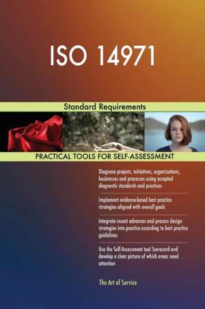 ISO 14971 Standard Requirements de Gerardus Blokdyk