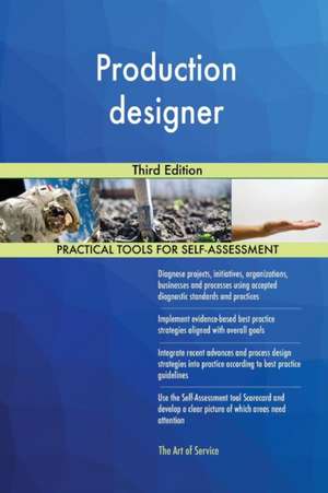 Production designer Third Edition de Gerardus Blokdyk
