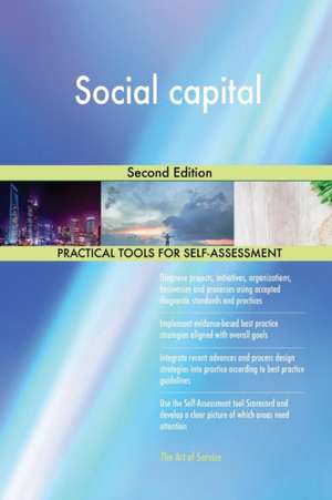Social capital Second Edition de Gerardus Blokdyk