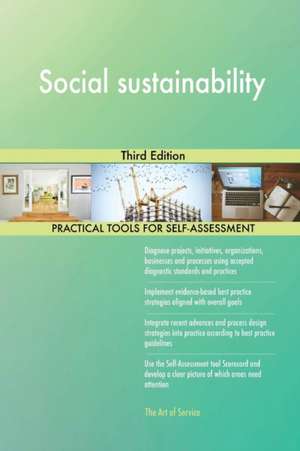Social sustainability Third Edition de Gerardus Blokdyk
