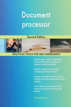 Document processor Second Edition de Gerardus Blokdyk