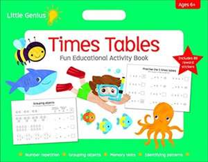 Times Table Fun Educational Activity Book