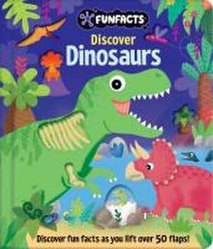 Discover Dinosaurs: Lift-The-Flap Book de Jennie Bradley