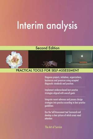 Interim analysis Second Edition de Gerardus Blokdyk
