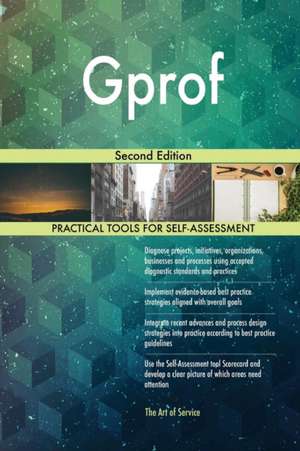 Gprof Second Edition de Gerardus Blokdyk