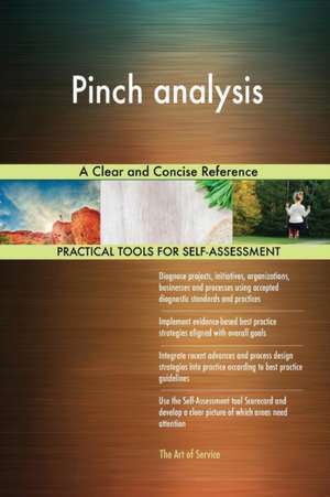Pinch analysis A Clear and Concise Reference de Gerardus Blokdyk