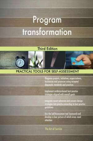 Program transformation Third Edition de Gerardus Blokdyk