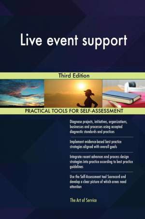 Live event support Third Edition de Gerardus Blokdyk