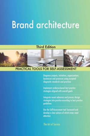 Brand architecture Third Edition de Gerardus Blokdyk