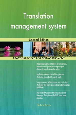 Translation management system Second Edition de Gerardus Blokdyk