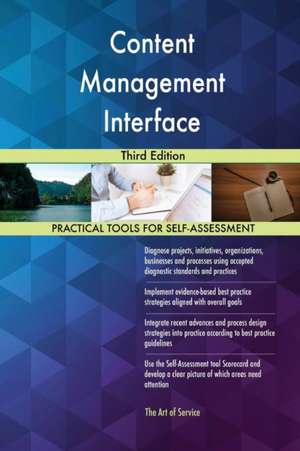 Content Management Interface Third Edition de Gerardus Blokdyk