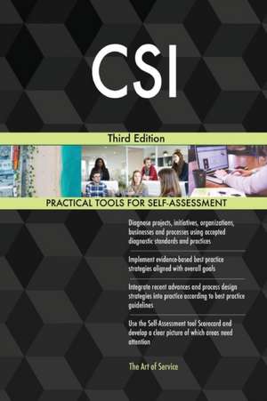 CSI Third Edition de Gerardus Blokdyk