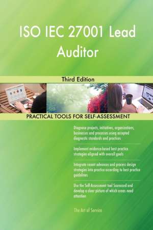 ISO IEC 27001 Lead Auditor Third Edition de Gerardus Blokdyk