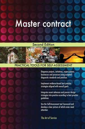 Master contract Second Edition de Gerardus Blokdyk