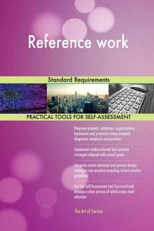 Reference work Standard Requirements de Gerardus Blokdyk