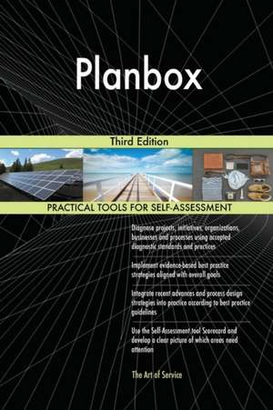 Planbox Third Edition de Gerardus Blokdyk