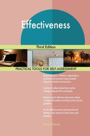 Effectiveness Third Edition de Gerardus Blokdyk