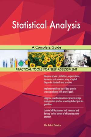 Statistical Analysis A Complete Guide de Gerardus Blokdyk