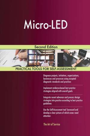 Micro-LED Second Edition de Gerardus Blokdyk