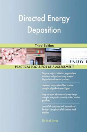 Directed Energy Deposition Third Edition de Gerardus Blokdyk