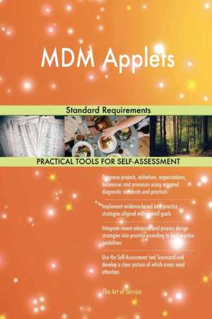 MDM Applets Standard Requirements de Gerardus Blokdyk