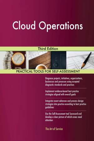 Cloud Operations Third Edition de Gerardus Blokdyk