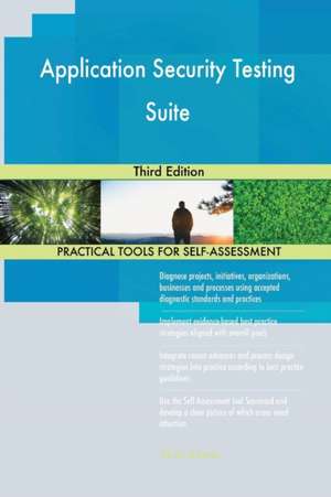 Application Security Testing Suite Third Edition de Gerardus Blokdyk