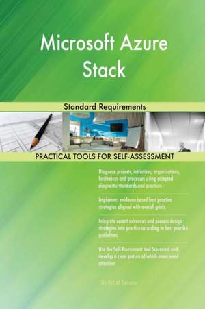 Microsoft Azure Stack Standard Requirements de Gerardus Blokdyk