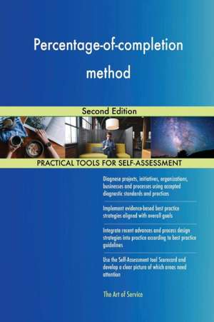 Percentage-of-completion method Second Edition de Gerardus Blokdyk
