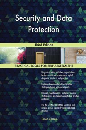 Security and Data Protection Third Edition de Gerardus Blokdyk