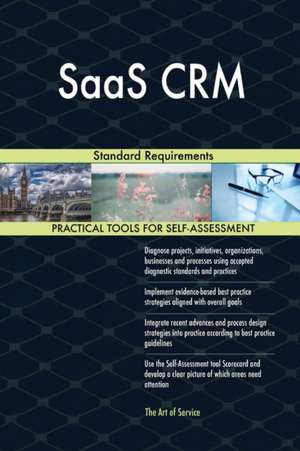 SaaS CRM Standard Requirements de Gerardus Blokdyk