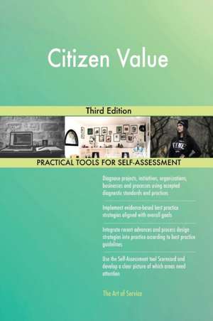 Citizen Value Third Edition de Gerardus Blokdyk