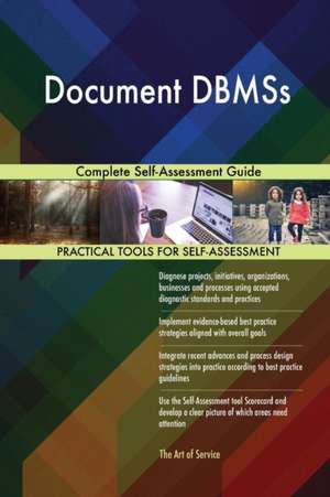 Document DBMSs Complete Self-Assessment Guide de Gerardus Blokdyk